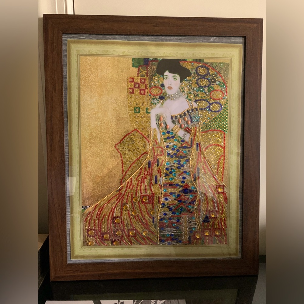Diamond ART Handmade. Gustav Klimt “Adele” or “ Woman in Gold “